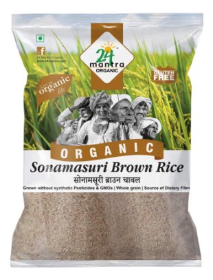 24Mantra Sonamasuri Organic Brown Rice