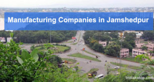Famous manufacturing companies in Jamshedpur