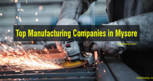Top manufacturing companies in Mysore