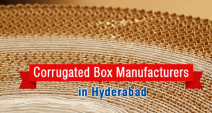 Corrugated box manufacturers in Hyderabad